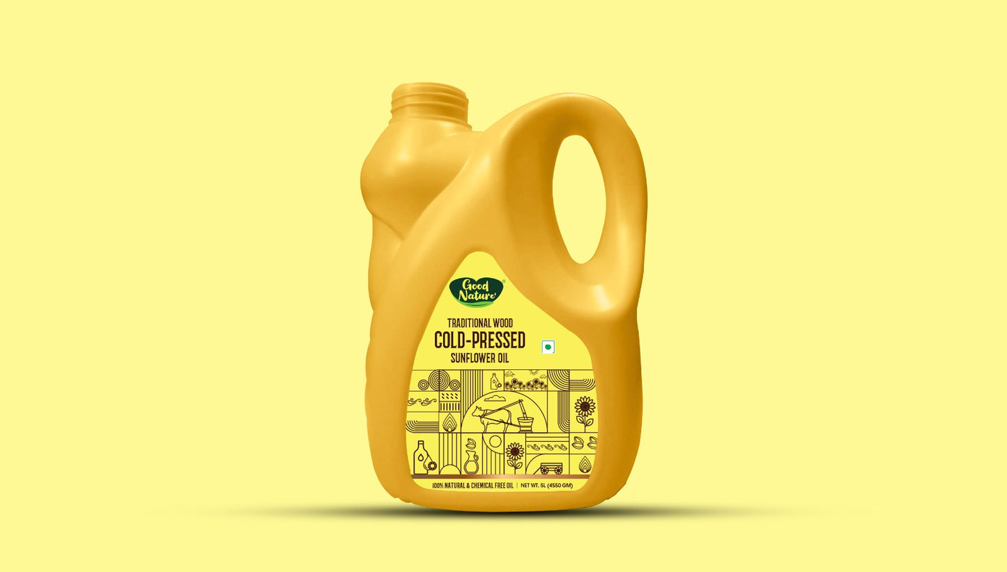 Good Nature's Wood Cold Pressed Sunflower Oil