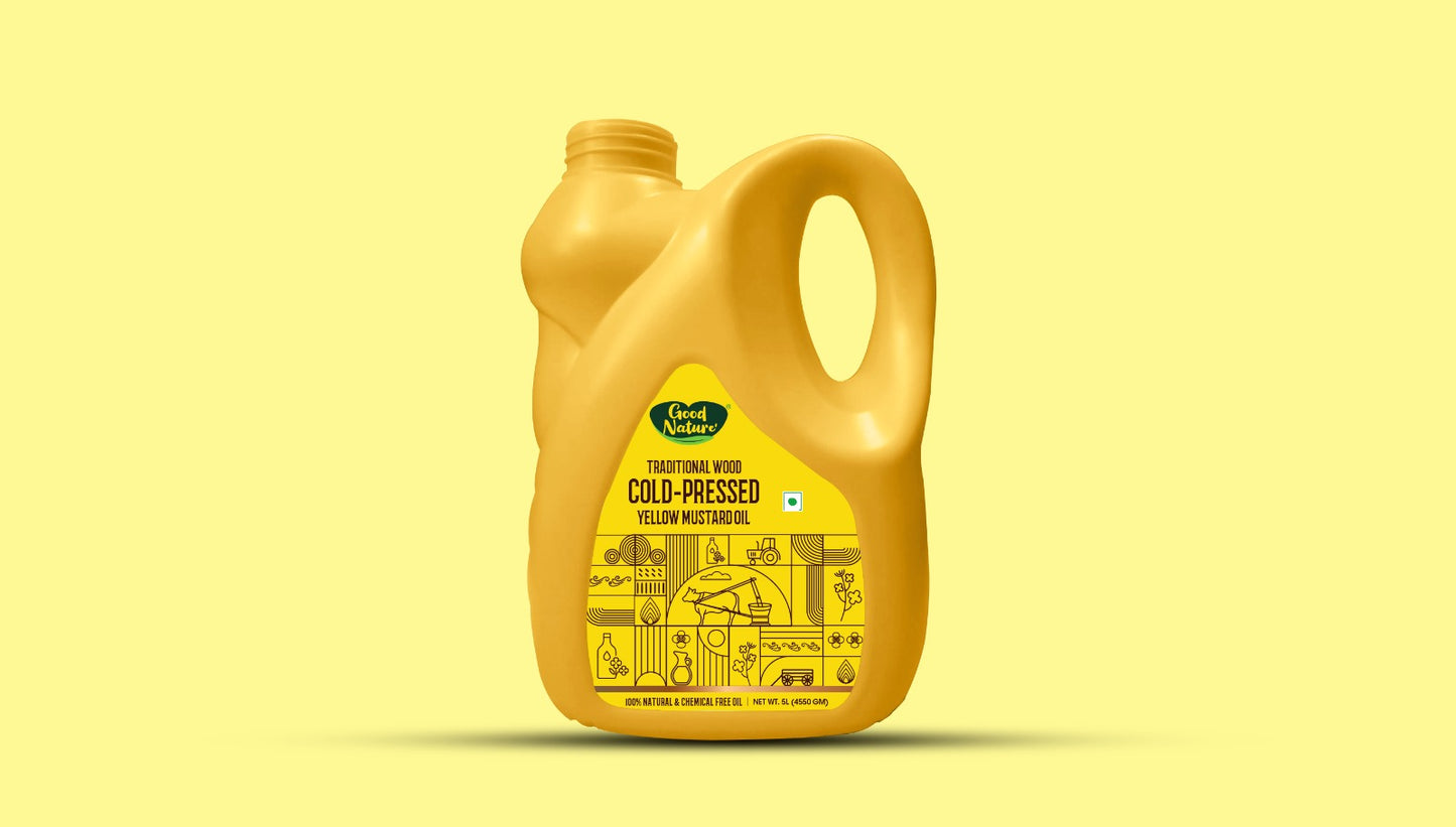 Good Nature's Wood Cold Pressed Yellow Mustard Oil