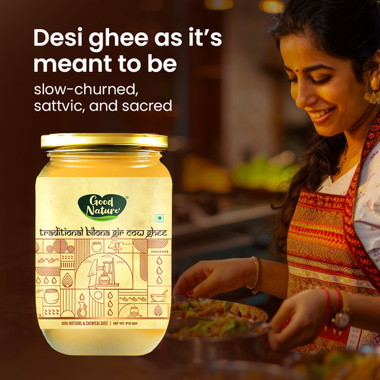 A2 Gir Cow Ghee | Bilona Method (1L)