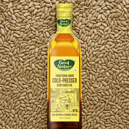 Good Nature's Wood Cold Pressed Sunflower Oil