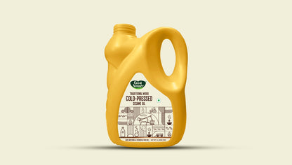 Good Nature's Wood Cold Pressed Sesame Oil (Plastic Bottle)