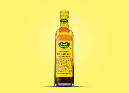 Good Nature's Wood Cold Pressed Yellow Mustard Oil