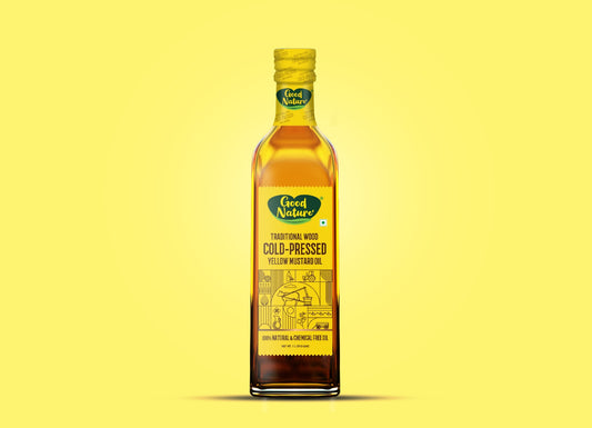 Good Nature's Wood Cold Pressed Yellow Mustard Oil