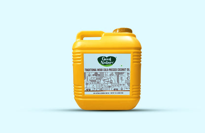 Good Nature's Wood Cold Pressed Coconut Oil ( Plastic Bottle )